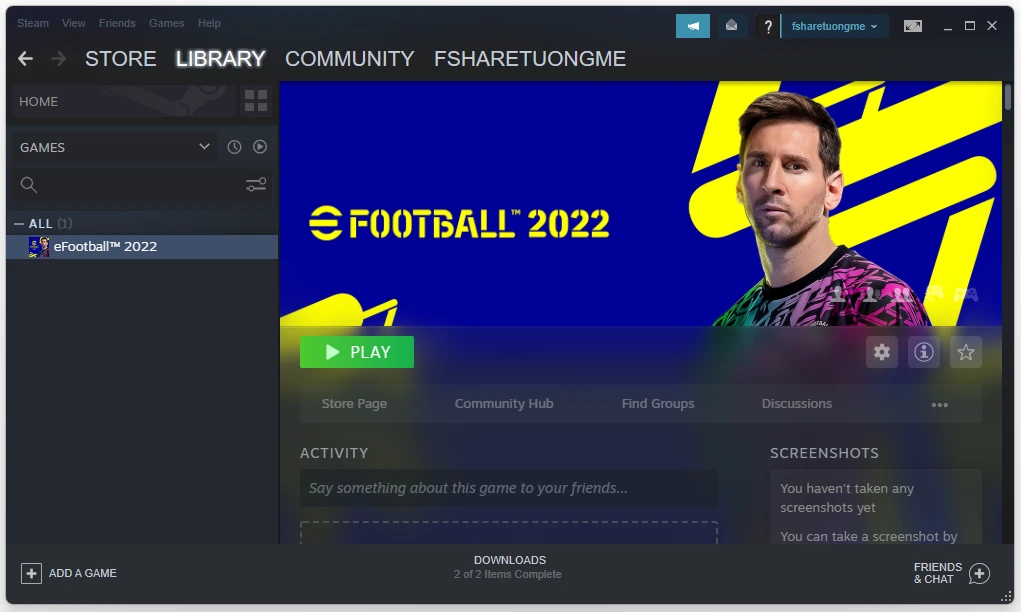 Cách tải Efootball 2022 miễn phí trên Steam 6
